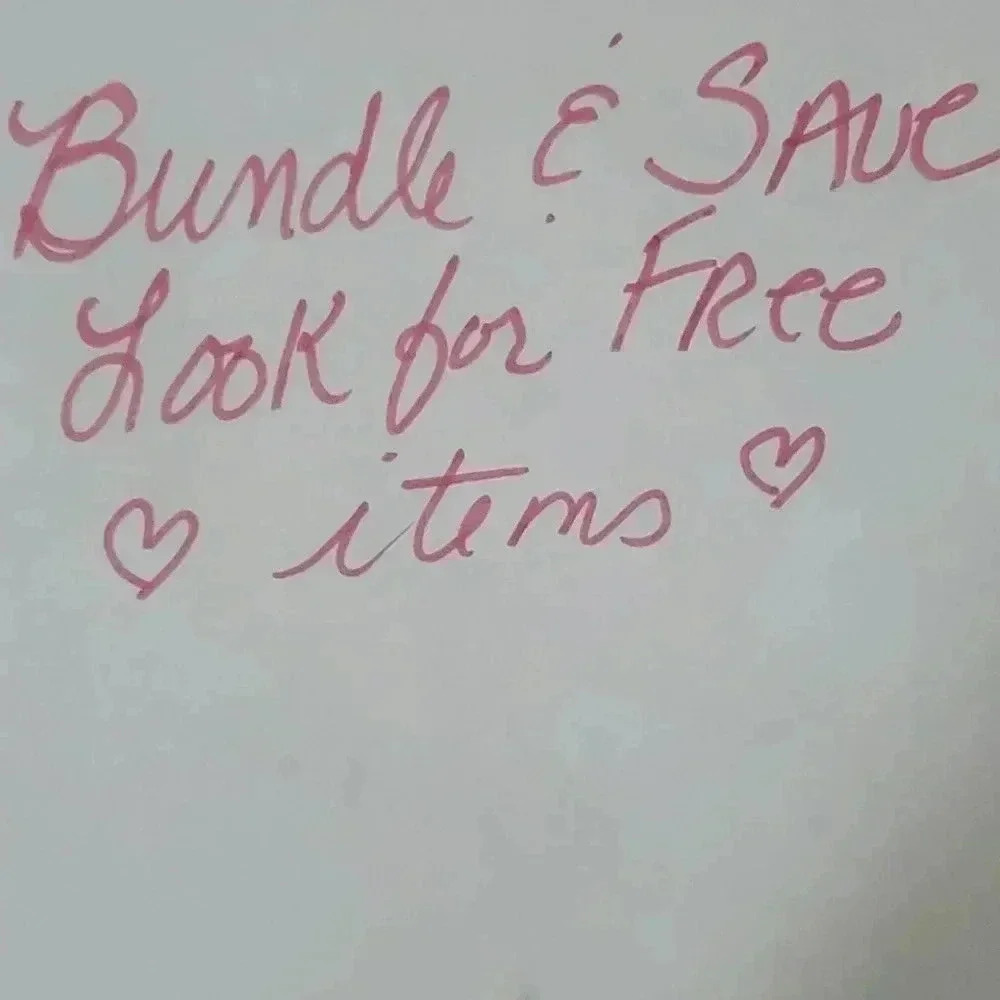 Free items when you include them in your bundle!!